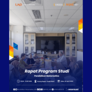 Rapat rutin program studi