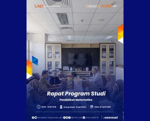 Rapat rutin program studi