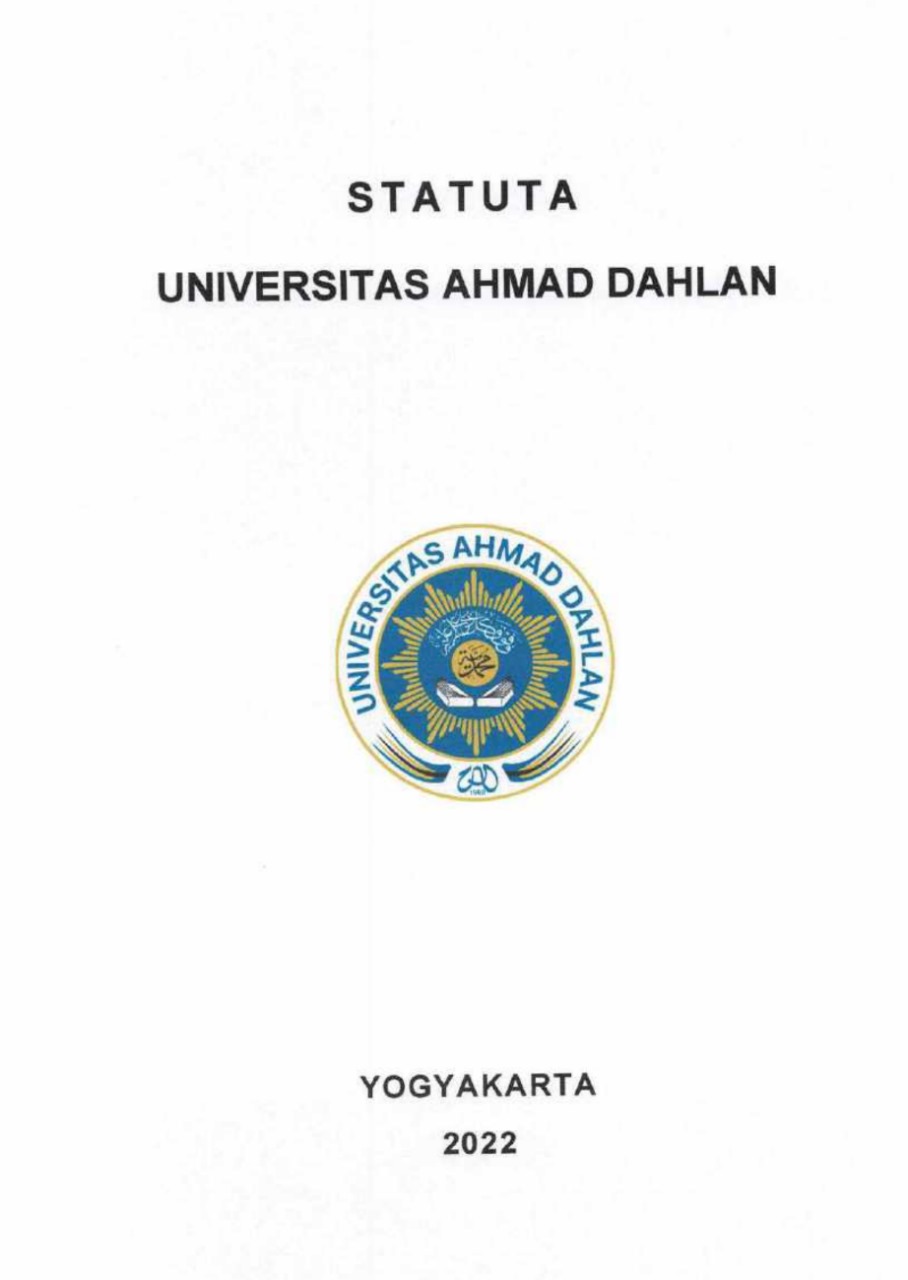 Statuta Statuta UAD Sudah Tidak Berlaku - Pendidikan Matematika