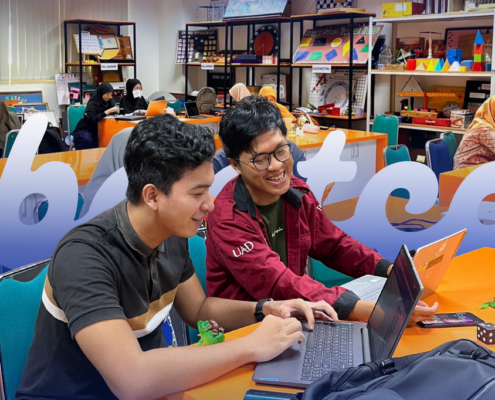 Mahasiswa Pendidikan Matematika UAD mengikuti Bootcamp Skripsi 2026 di Ruang Bengkel Pembelajaran Matematika