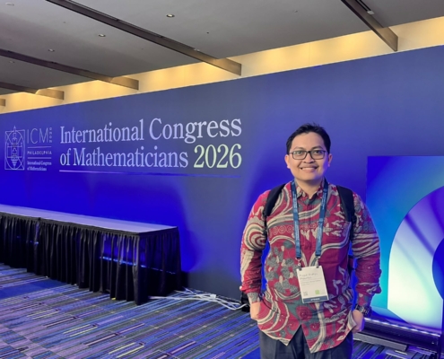 Dr. Puguh Wahyu Prasetyo, dosen Pendidikan Matematika UAD, meraih hibah internasional untuk mengikuti ICM 2026.