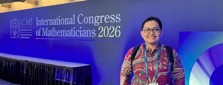 Dr. Puguh Wahyu Prasetyo, dosen Pendidikan Matematika UAD, meraih hibah internasional untuk mengikuti ICM 2026.